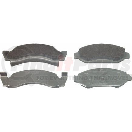 Wagner MX92 Disc Brake Pad Set Wagner Brake ThermoQuiet MX92 Semi-Metallic Disc Brake Pad Set