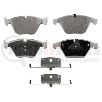 Wagner MX918 Disc Brake Pad Set Wagner Brake ThermoQuiet MX918 Semi-Metallic Disc Brake Pad Set