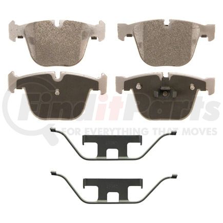 Wagner MX919 Disc Brake Pad Set Wagner Brake ThermoQuiet MX919 Semi-Metallic Disc Brake Pad Set