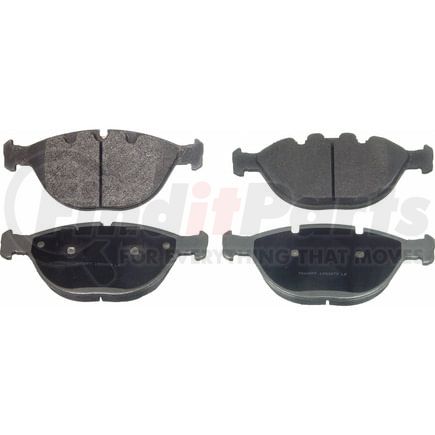 Wagner MX920 Disc Brake Pad Set Wagner Brake ThermoQuiet MX920 Semi-Metallic Disc Brake Pad Set