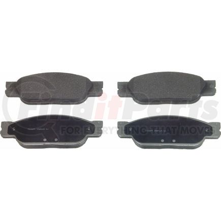 Wagner MX933 Disc Brake Pad Set Wagner ThermoQuiet MX933 Semi-Metallic Disc Brake Pad Set