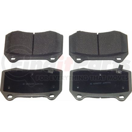 Wagner MX960 Disc Brake Pad Set Wagner Brake ThermoQuiet MX960 Semi-Metallic Disc Brake Pad Set