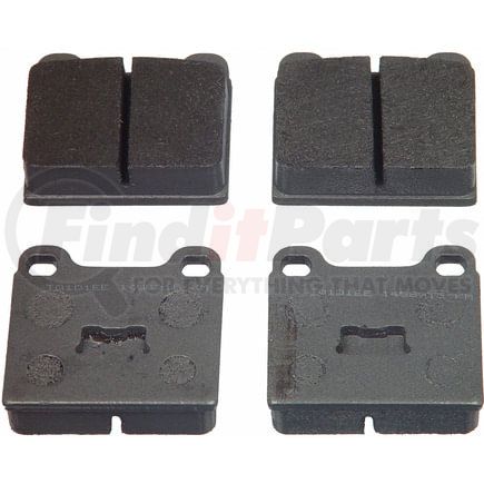 Wagner MX96 Disc Brake Pad Set Wagner ThermoQuiet MX96 Semi-Metallic Disc Brake Pad Set