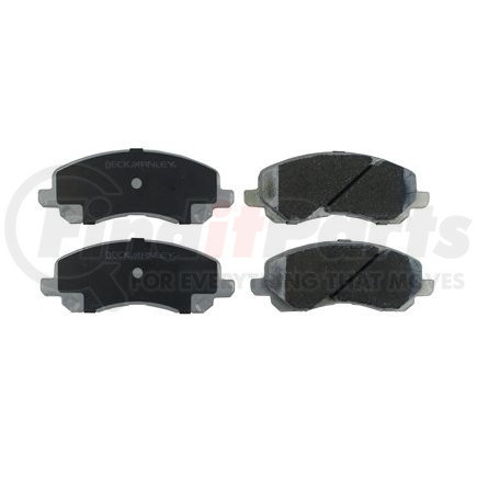 085-1656 by BECK ARNLEY - PREMIUM ASM BRAKE PADS