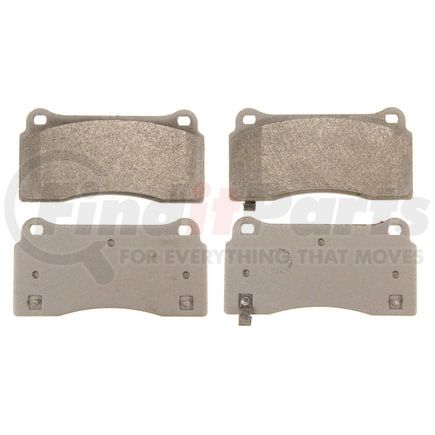 Wagner MX968 Disc Brake Pad Set Wagner Brake ThermoQuiet MX968 Semi-Metallic Disc Brake Pad Set