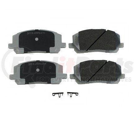 085-1658 by BECK ARNLEY - PREMIUM ASM BRAKE PADS