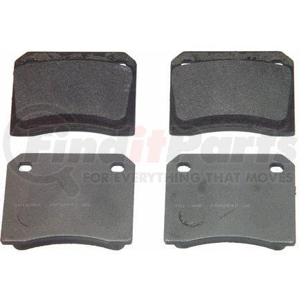 Wagner MX9 Disc Brake Pad Set Wagner Brake ThermoQuiet MX9 Semi-Metallic Disc Brake Pad Set
