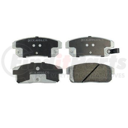 085-1663 by BECK ARNLEY - PREMIUM ASM BRAKE PADS