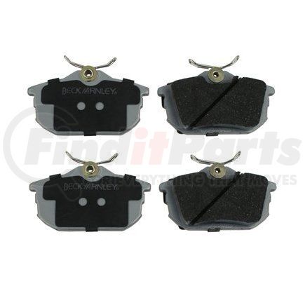 085-1665 by BECK ARNLEY - PREMIUM ASM BRAKE PADS