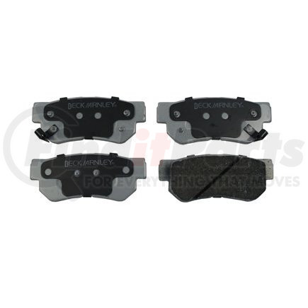 085-1672 by BECK ARNLEY - PREMIUM ASM BRAKE PADS