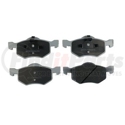 085-1676 by BECK ARNLEY - PREMIUM ASM BRAKE PADS