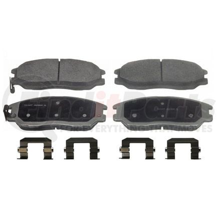 Wagner PD1013 Disc Brake Pad Set Wagner Brake ThermoQuiet PD1013 Ceramic Disc Brake Pad Set