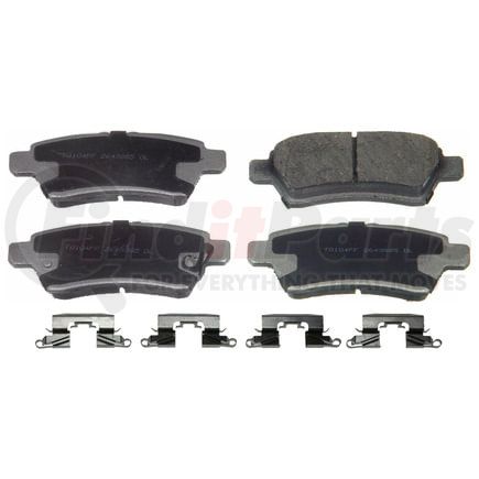 Wagner PD1101 Disc Brake Pad Set Wagner Brake ThermoQuiet PD1101 Disc Brake Pad Set