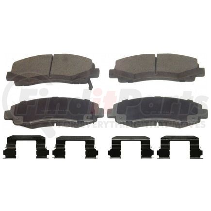 Wagner PD1102 Disc Brake Pad Set Wagner Brake ThermoQuiet PD1102 Ceramic Disc Brake Pad Set