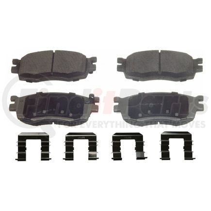 Wagner PD1156 Disc Brake Pad Set Wagner Brake ThermoQuiet PD1156 Disc Brake Pad Set