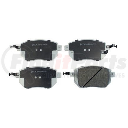 085-1682 by BECK ARNLEY - PREMIUM ASM BRAKE PADS