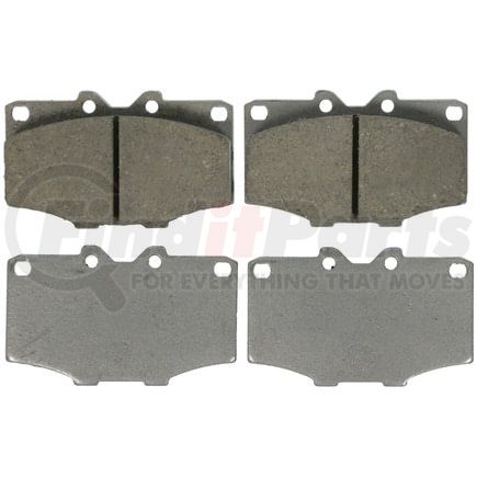 Wagner PD137 Disc Brake Pad Set Wagner Brake ThermoQuiet PD137 Ceramic Disc Brake Pad Set
