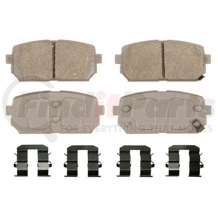 Wagner PD1296 Disc Brake Pad Set Wagner Brake ThermoQuiet PD1296 Disc Brake Pad Set
