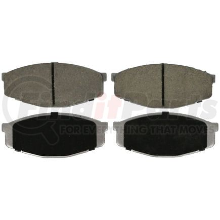 Wagner PD207 Disc Brake Pad Set Wagner Brake ThermoQuiet PD207 Ceramic Disc Brake Pad Set