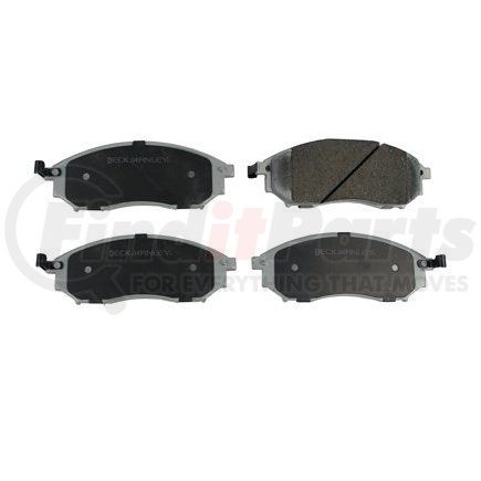 085-1689 by BECK ARNLEY - PREMIUM ASM BRAKE PADS