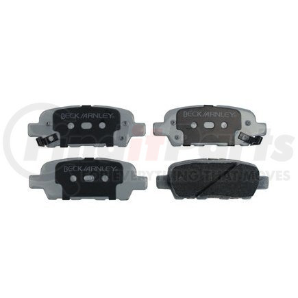 085-1687 by BECK ARNLEY - PREMIUM ASM BRAKE PADS