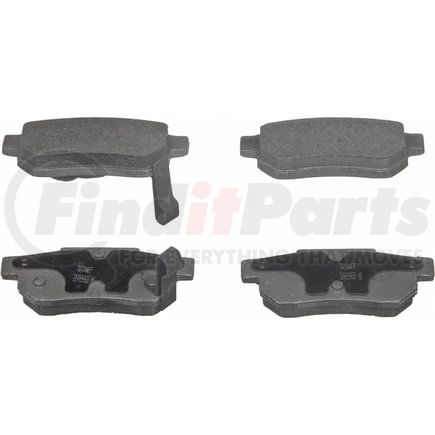Wagner PD374 Disc Brake Pad Set Wagner Brake ThermoQuiet PD374 Ceramic Disc Brake Pad Set