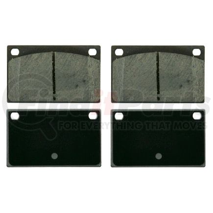 Wagner PD43A Disc Brake Pad Set Wagner Brake ThermoQuiet PD43A Ceramic Disc Brake Pad Set