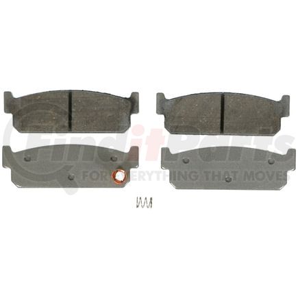 Wagner PD481 Disc Brake Pad Set Wagner ThermoQuiet PD481 Ceramic Disc Brake Pad Set