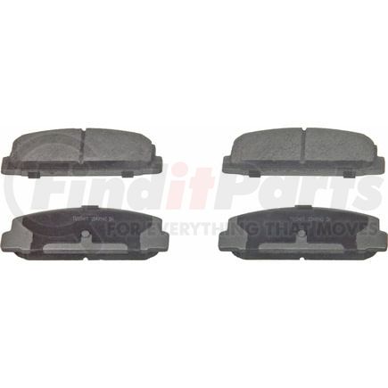 Wagner PD482 Disc Brake Pad Set Wagner Brake ThermoQuiet PD482 Disc Brake Pad Set