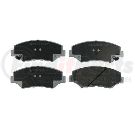 085-1698 by BECK ARNLEY - PREMIUM ASM BRAKE PADS