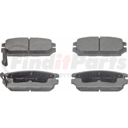 Wagner PD532 Disc Brake Pad Set Wagner Brake ThermoQuiet PD532 Disc Brake Pad Set