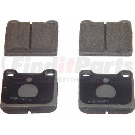 Wagner PD541 Disc Brake Pad Set Wagner Brake ThermoQuiet PD541 Ceramic Disc Brake Pad Set
