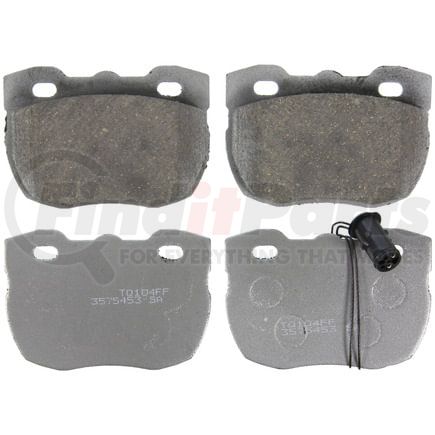 Wagner PD520 Disc Brake Pad Set Wagner Brake ThermoQuiet PD520 Disc Brake Pad Set