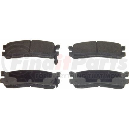Wagner PD553A Disc Brake Pad Set Wagner ThermoQuiet PD553A Ceramic Disc Brake Pad Set