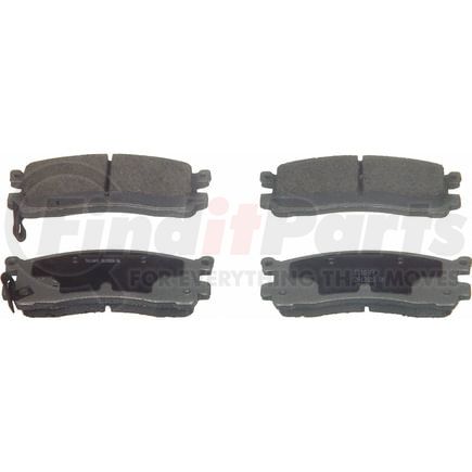 Wagner PD553 Disc Brake Pad Set Wagner Brake ThermoQuiet PD553 Ceramic Disc Brake Pad Set