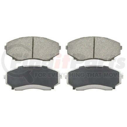 Wagner PD551 Disc Brake Pad Set Wagner Brake ThermoQuiet PD551 Disc Brake Pad Set