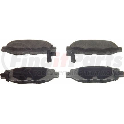 Wagner PD572A Disc Brake Pad Set Wagner Brake ThermoQuiet PD572A Disc Brake Pad Set
