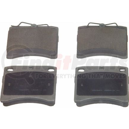 Wagner PD581 Disc Brake Pad Set Wagner Brake ThermoQuiet PD581 Ceramic Disc Brake Pad Set