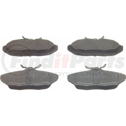 Wagner PD599 Disc Brake Pad Set Wagner Brake ThermoQuiet PD599 Ceramic Disc Brake Pad Set