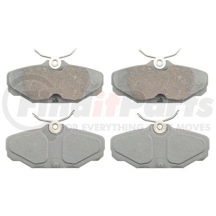 Wagner PD610 Disc Brake Pad Set Wagner Brake ThermoQuiet PD610 Disc Brake Pad Set