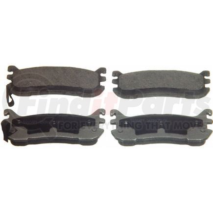 Wagner PD636 Disc Brake Pad Set Wagner Brake ThermoQuiet PD636 Ceramic Disc Brake Pad Set