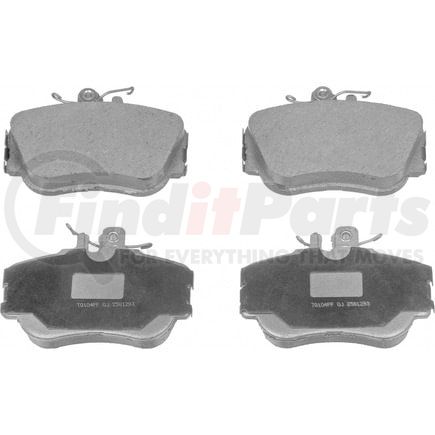 Wagner PD645 Disc Brake Pad Set Wagner Brake ThermoQuiet PD645 Disc Brake Pad Set