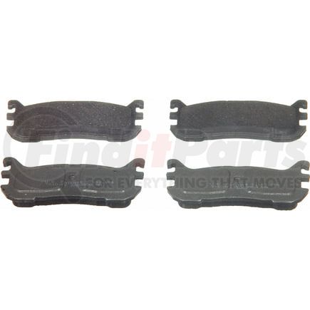 Wagner PD663 Disc Brake Pad Set Wagner Brake ThermoQuiet PD663 Disc Brake Pad Set