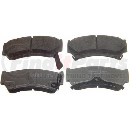 Wagner PD668 Disc Brake Pad Set Wagner Brake ThermoQuiet PD668 Disc Brake Pad Set