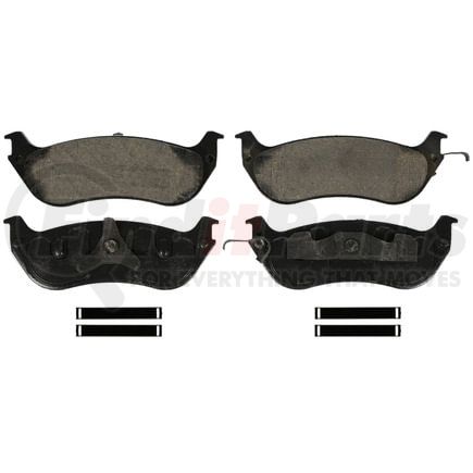 Wagner PD674 Disc Brake Pad Set Wagner Brake ThermoQuiet PD674 Disc Brake Pad Set