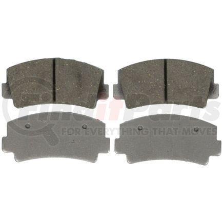 Wagner PD76 Disc Brake Pad Set Wagner Brake ThermoQuiet PD76 Disc Brake Pad Set