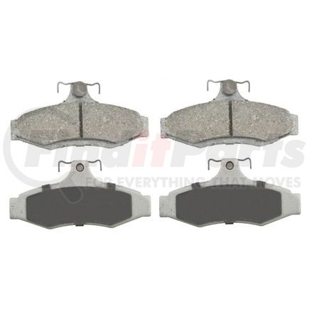 Wagner PD724 Disc Brake Pad Set Wagner Brake ThermoQuiet PD724 Disc Brake Pad Set