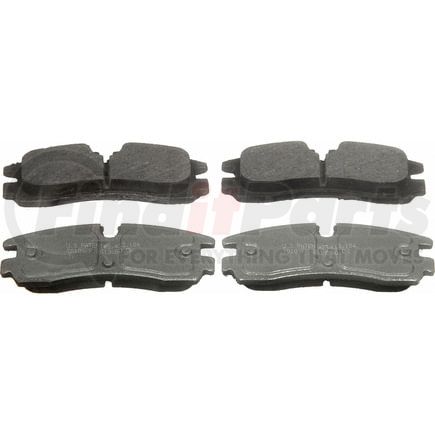 Wagner PD754 Disc Brake Pad Set Wagner ThermoQuiet PD754 Ceramic Disc Brake Pad Set