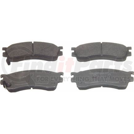 Wagner PD893 Disc Brake Pad Set Wagner Brake ThermoQuiet PD893 Disc Brake Pad Set