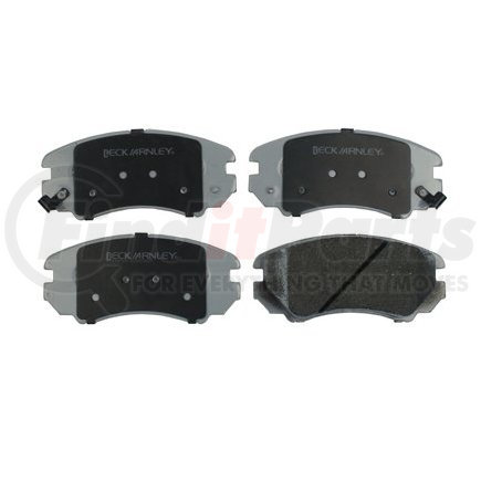 085-1706 by BECK ARNLEY - PREMIUM ASM BRAKE PADS